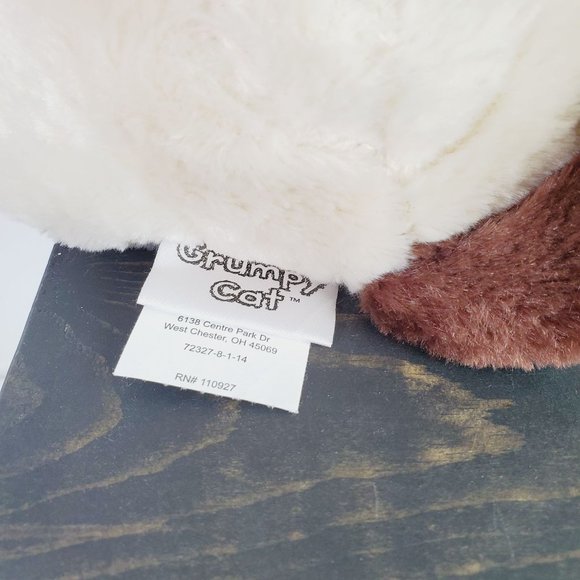 Original Grumpy Cat Meme by Ripple Junction Big Eye Stuffed Animal Plush - Picture 6 of 8